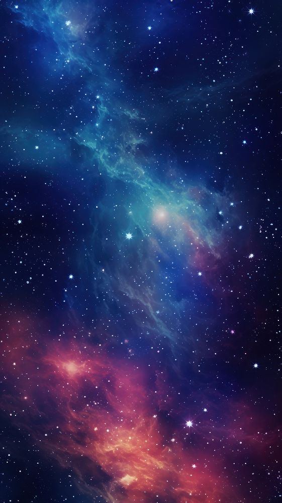 Galaxies and glowing stars universe backgrounds astronomy.