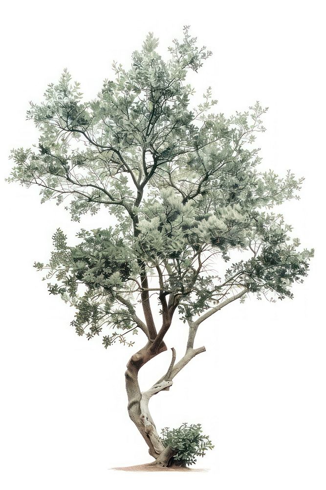 A tree outdoors sketch plant.