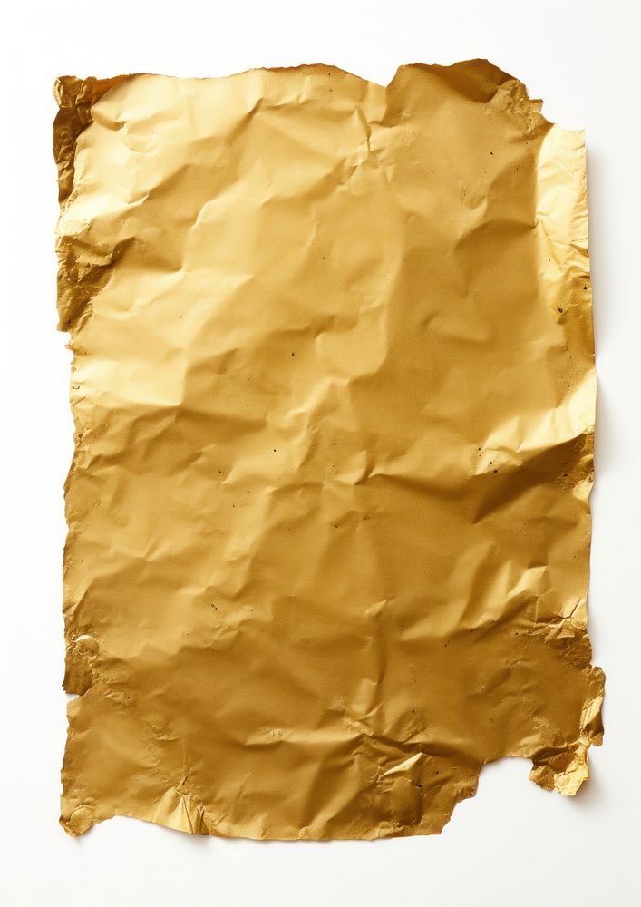 Vintage gold poster with ripped paper backgrounds white background.