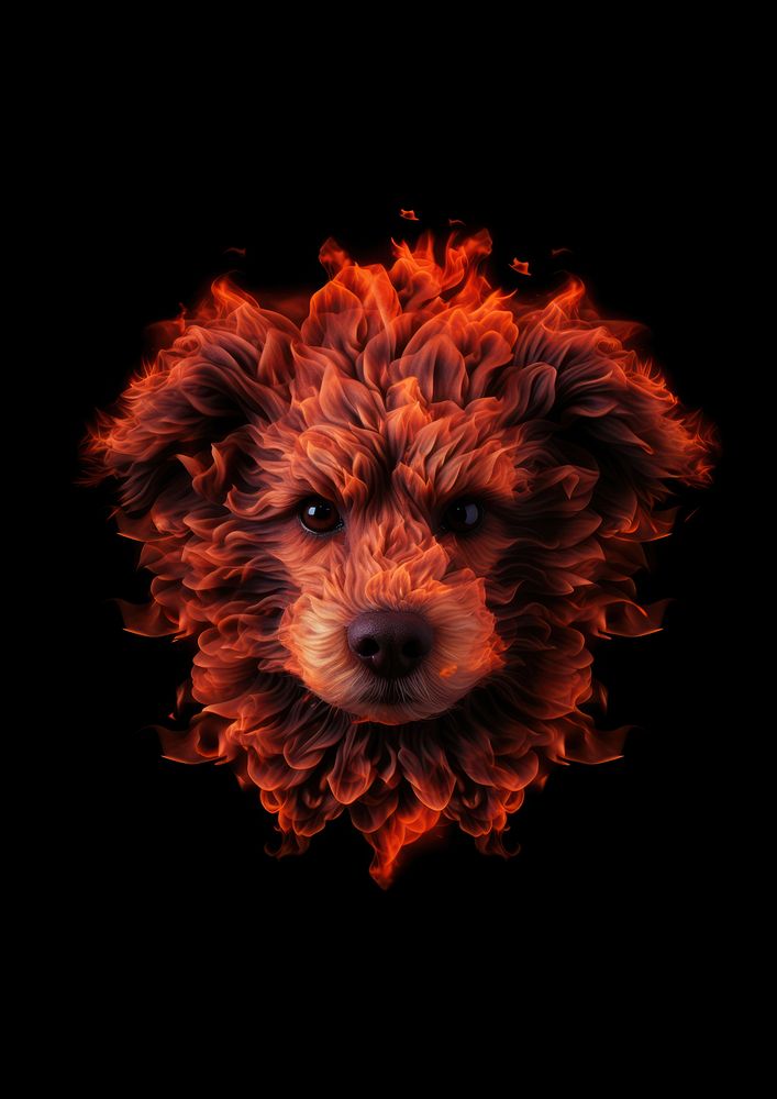 Dog portrait terrier mammal.