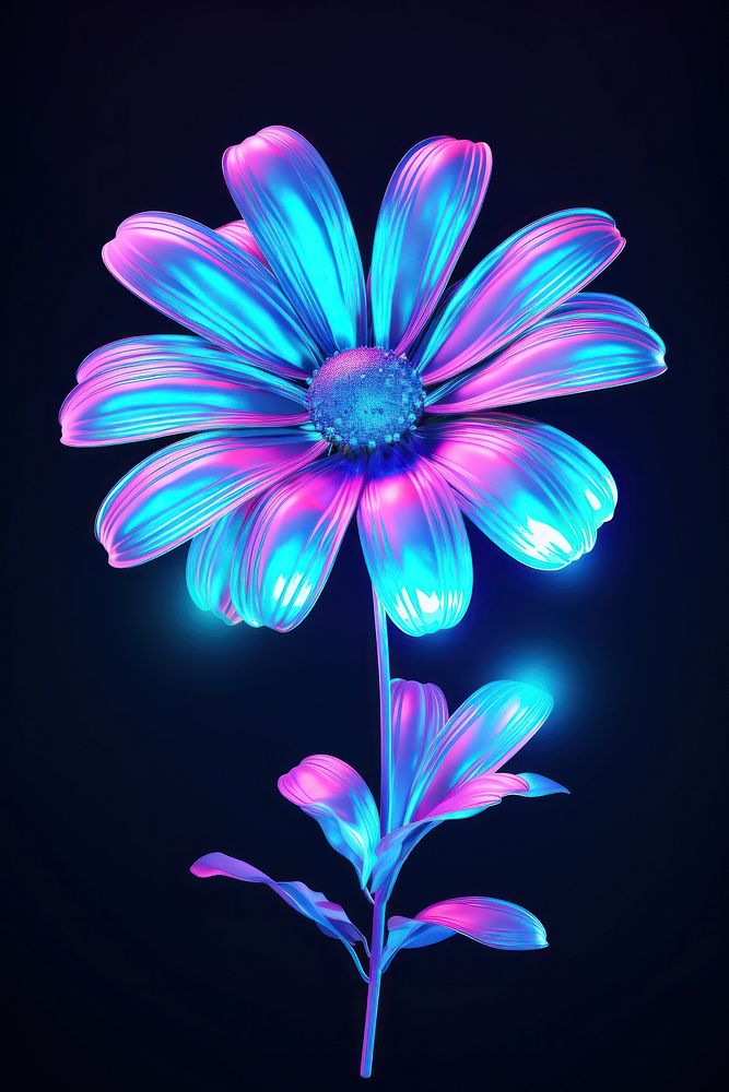 Daisy light flower plant.