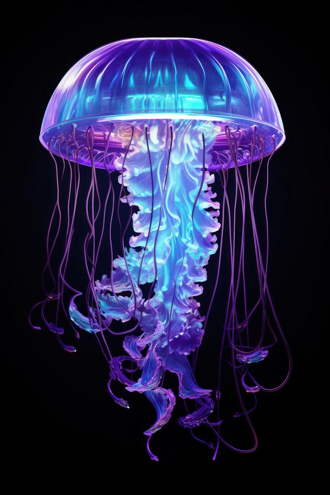 Jellyfish invertebrate translucent transparent.