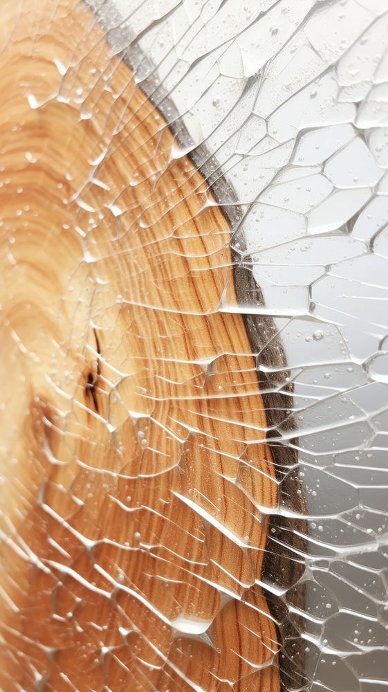 Textured glass fusing art wood backgrounds pattern.