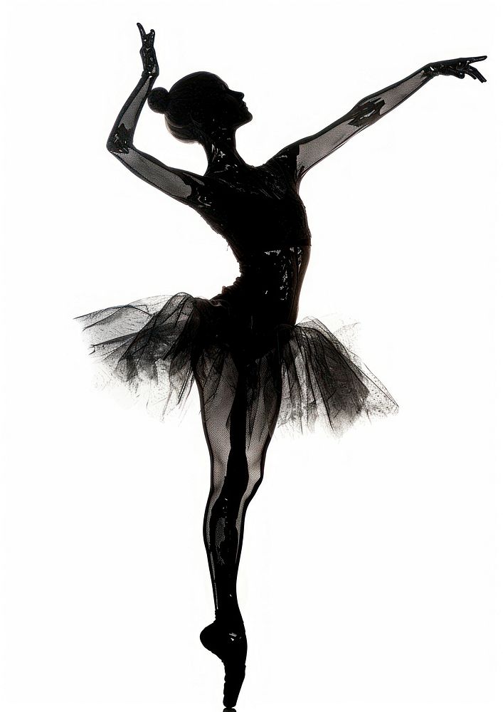 Photo of ballerina dancing ballet entertainment.