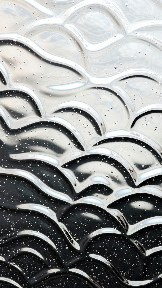 Waves glass fusing art backgrounds textured outdoors.