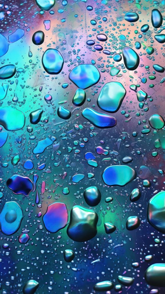 Textured glass fusing art backgrounds pattern rain.