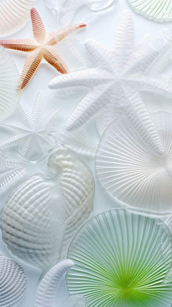 Texture glass fusing art backgrounds pattern shell.