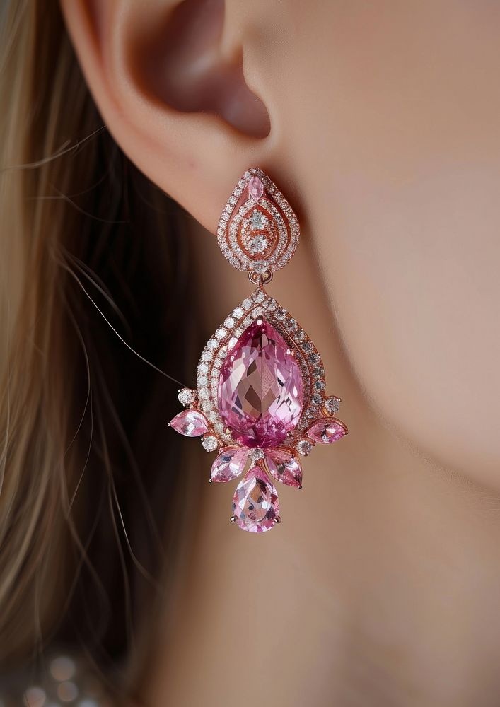 Earring accessories gemstone jewelry.
