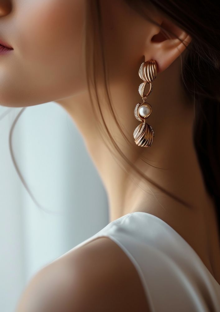 Earring accessories jewelry fashion.