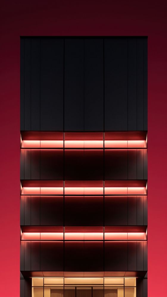Photography of office building light architecture lighting.