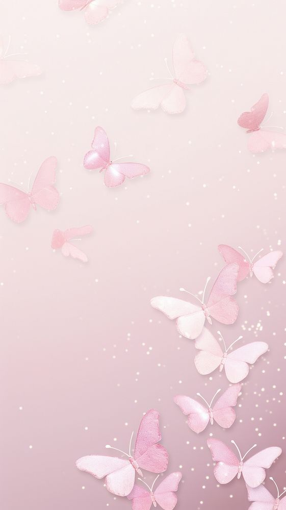 Butterflies backgrounds petal pink.