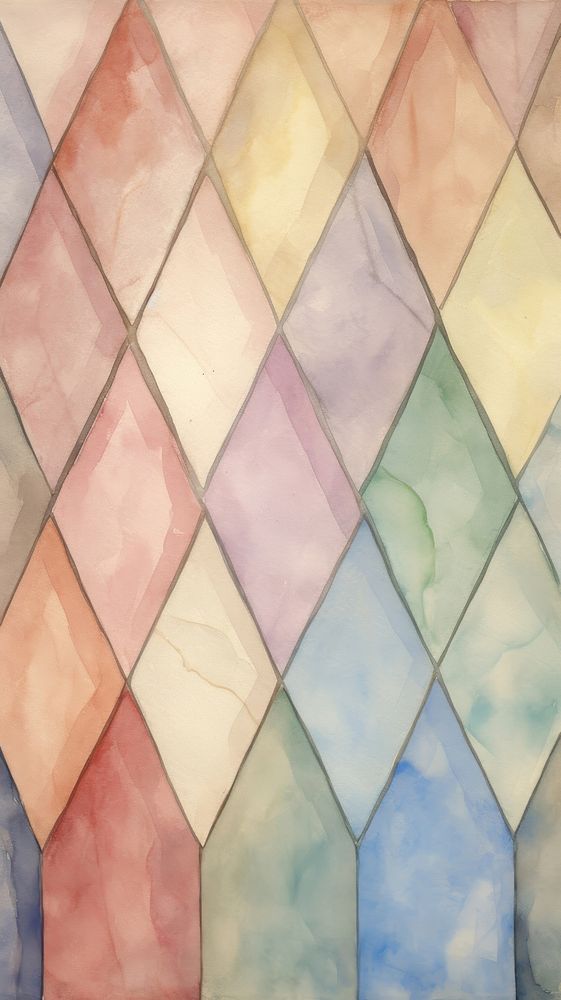 Gemstones abstract painting pattern.