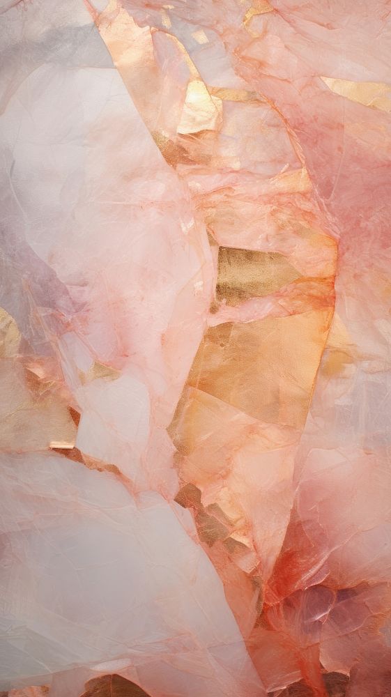 Rose gold foil abstract mineral backgrounds.