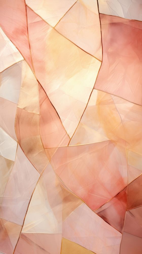 Rose gold foil abstract pattern texture.