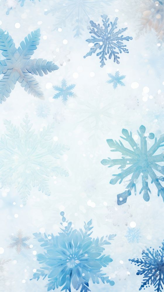 Snowflake pattern seamless abstract shape ice.