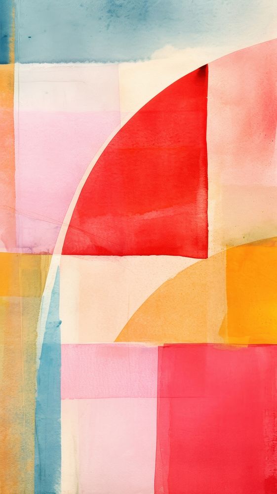 Summer holiday abstract painting palette.