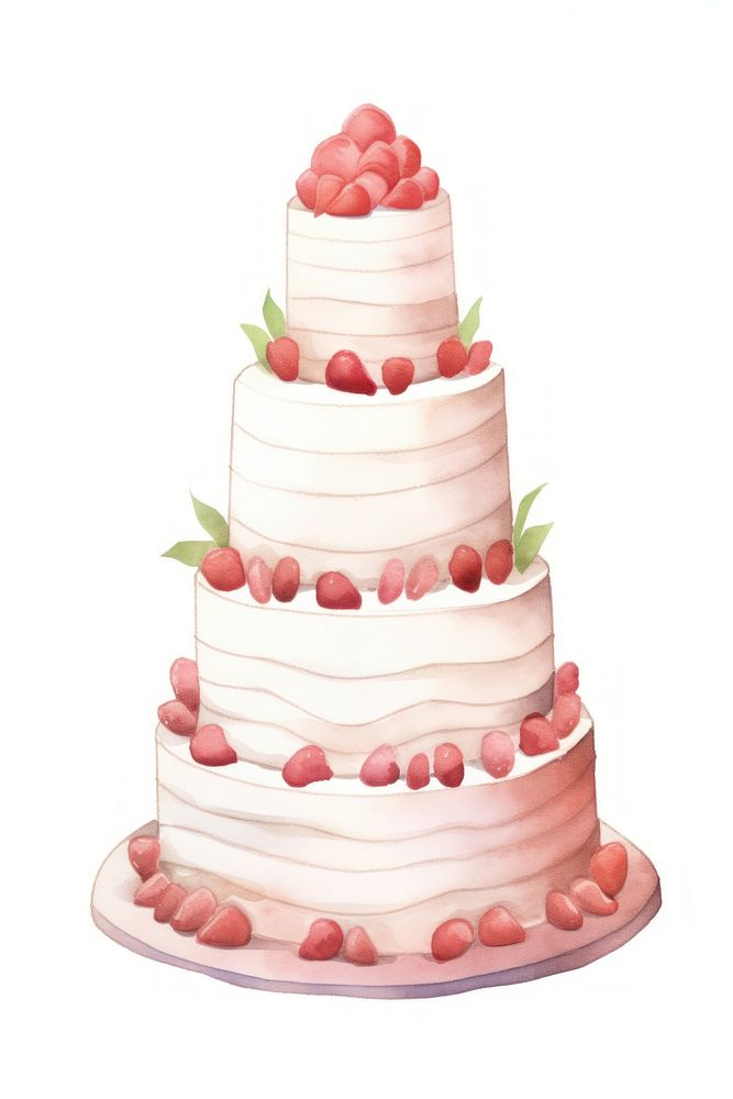 A wedding cake dessert cream food.