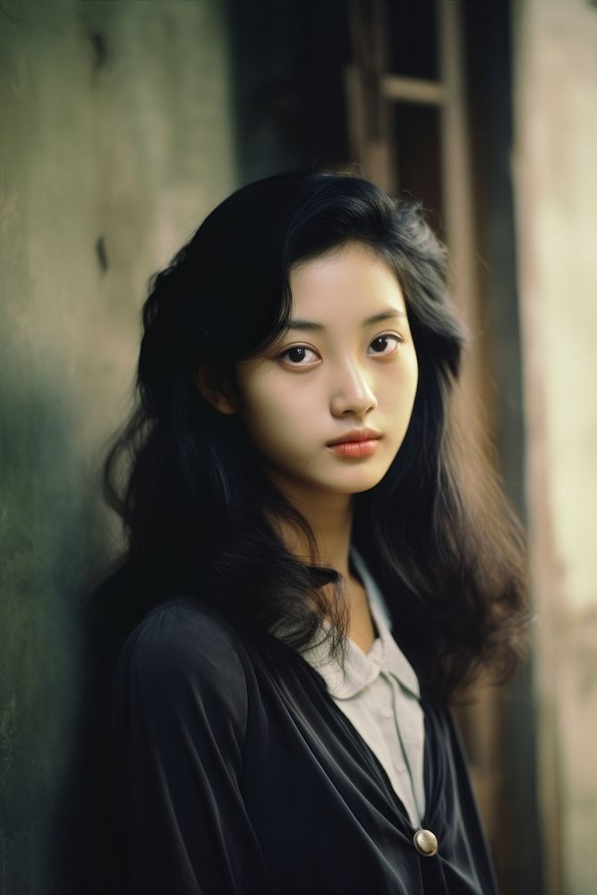 Hongkong girl portrait adult photo.