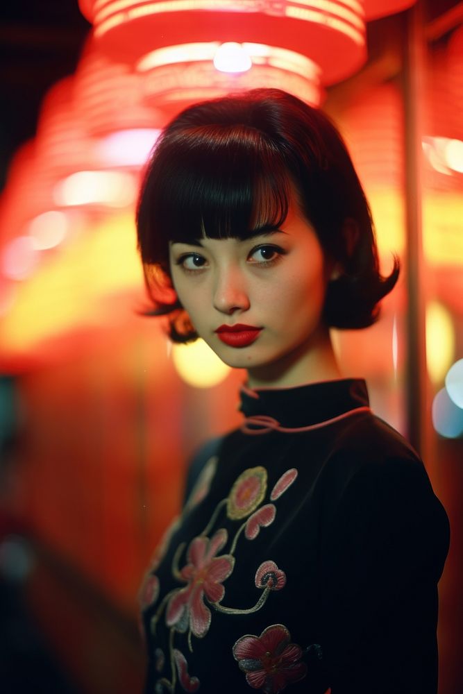 Hongkong girl portrait fashion adult.