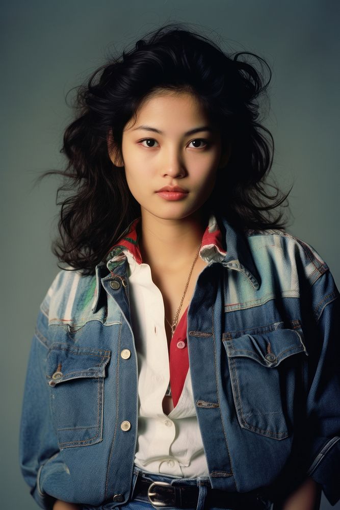 Thai-American female portrait photo individuality.