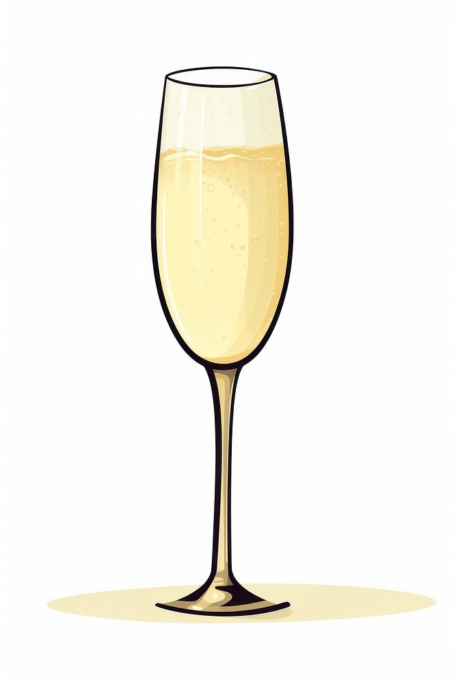 Champagne Clipart glass drink wine.