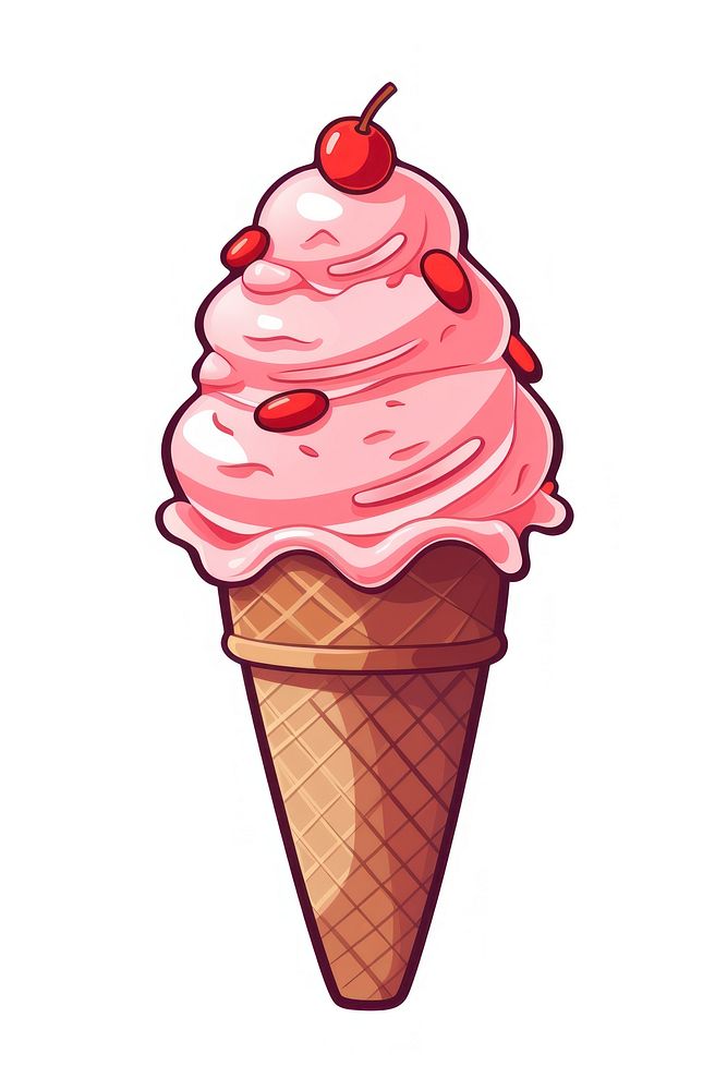 Ice cream Clip art dessert cartoon food.