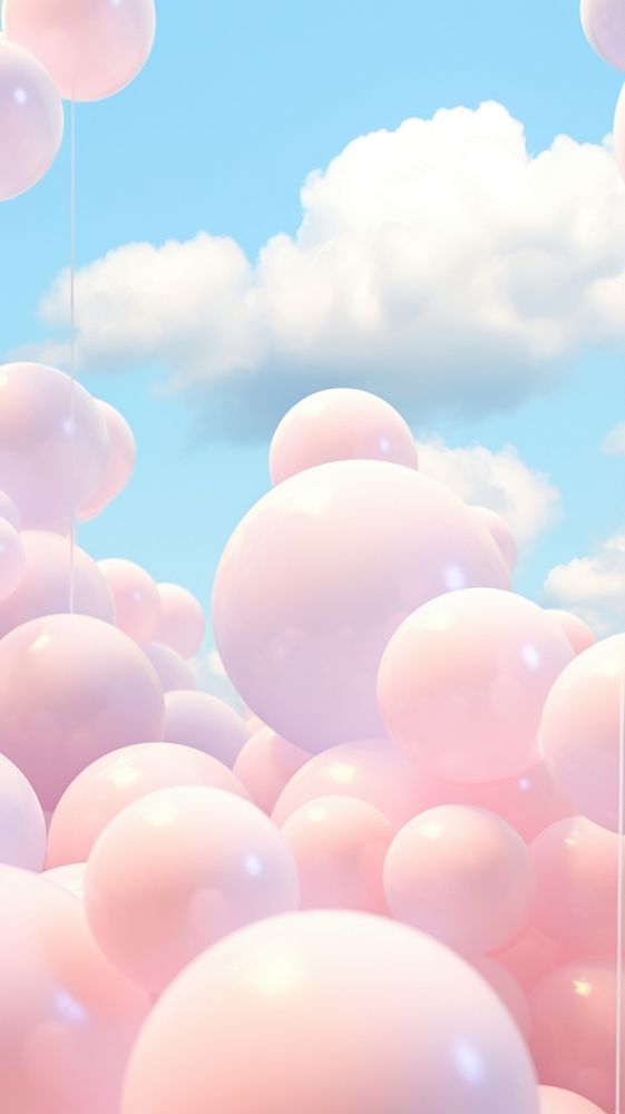 Bubble balloon backgrounds tranquility.