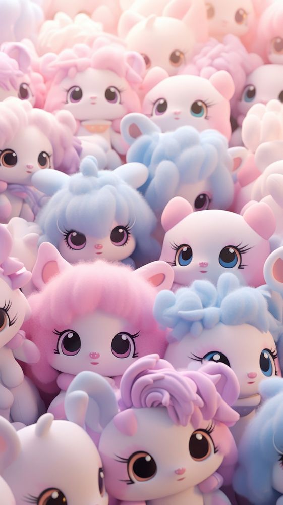 Plushies cute pony toy representation backgrounds.