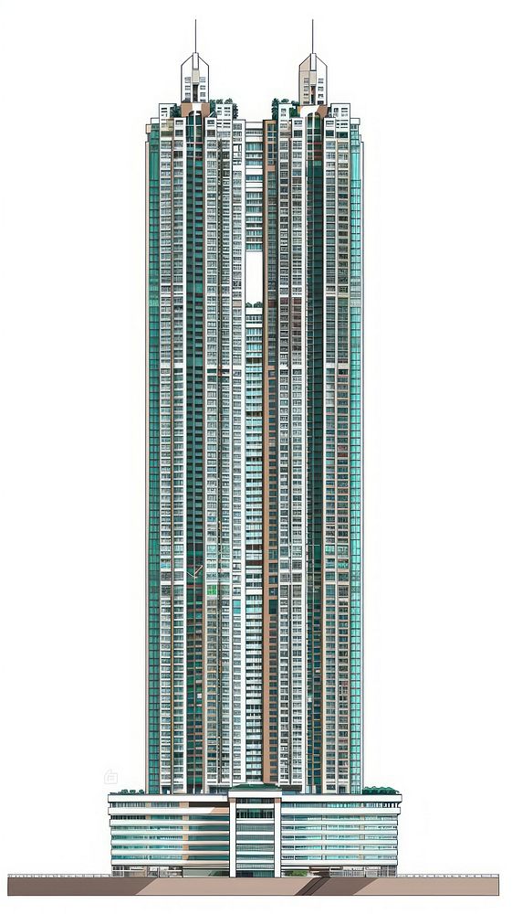 Architecture tower skyscraper metropolis.
