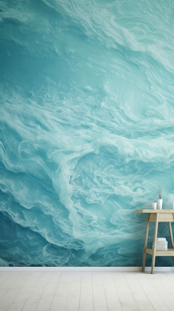 Ocean texture wallpaper painting nature.