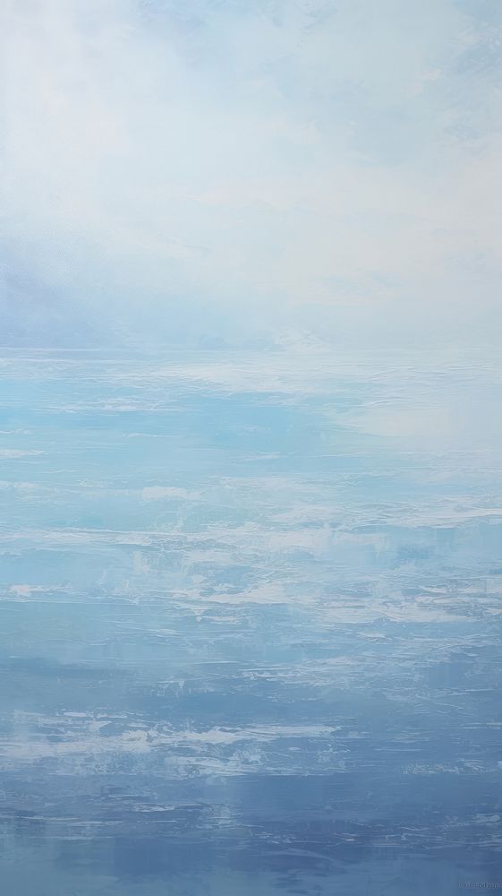Acrylic paint of ocean horizon texture nature.