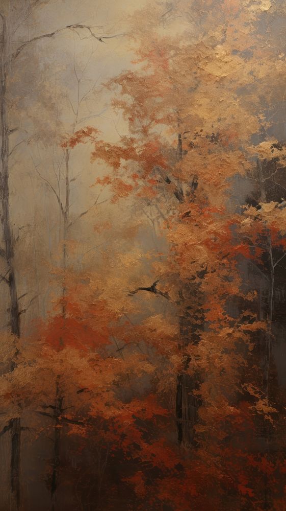 Autumn outdoors painting nature.
