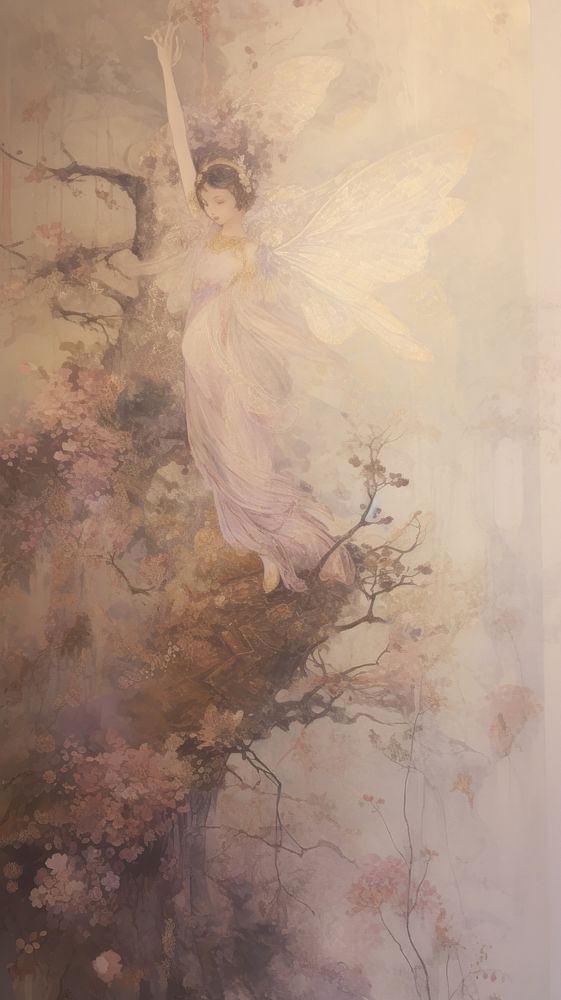 Fairy painting fairy angel.