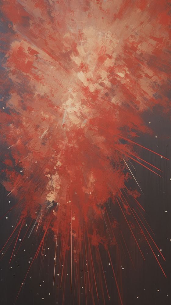 Fireworks fireworks astronomy painting.