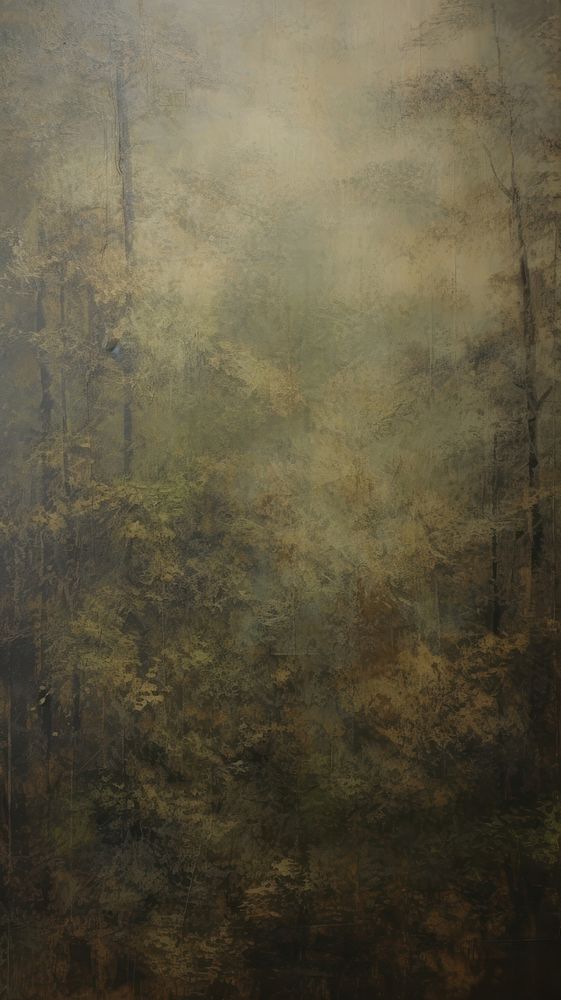 Acrylic paint of forest outdoors painting texture.