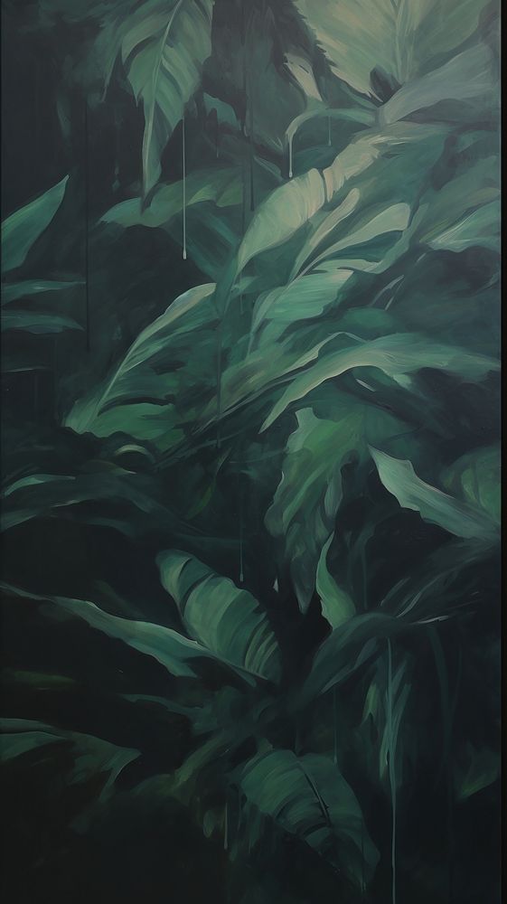 Tropica painting nature plant.