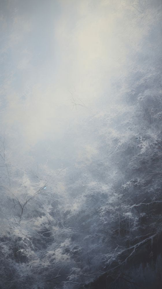 Acrylic paint of winter texture nature sky.