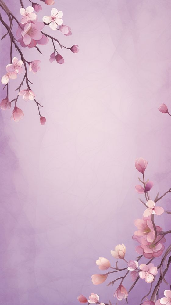 Spring flower blossom nature purple.