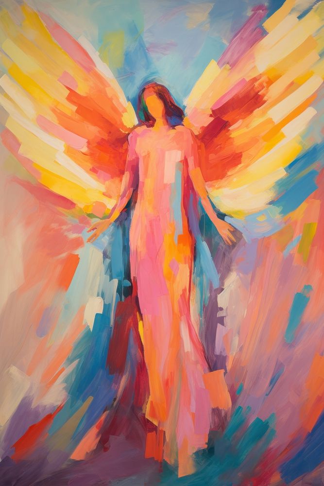 Angel painting angel art.