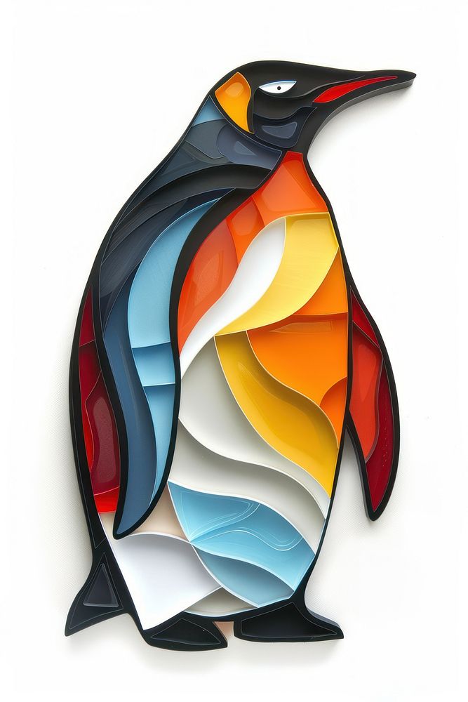 Penguin penguin animal shape.
