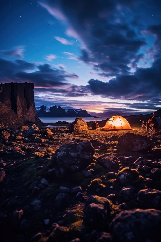 Camping camping outdoors nature.