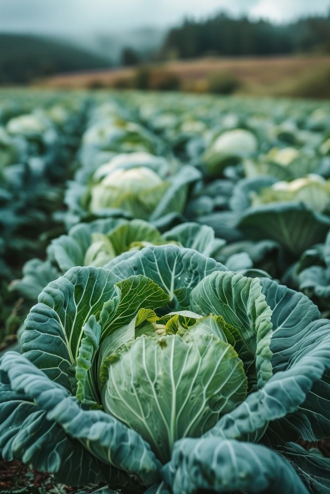 Cabbage vegetable plant agriculture.