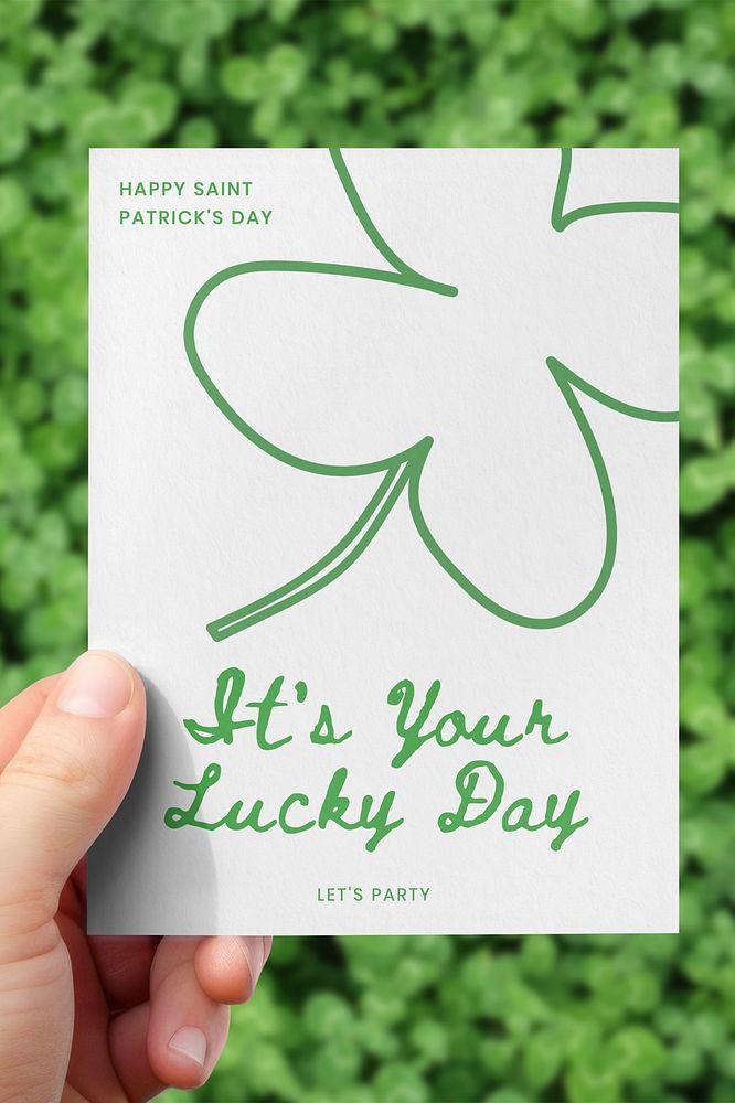 St.Patrick's day greeting card