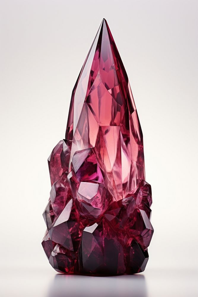Wine bottle gemstone crystal amethyst.