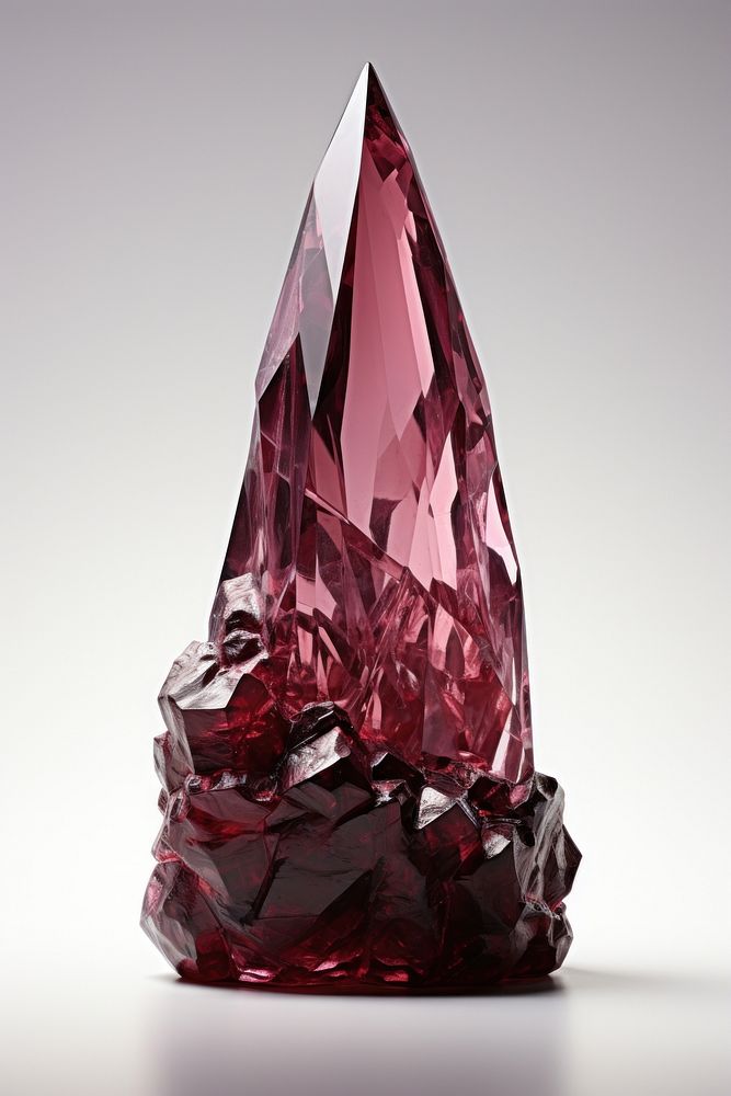 Wine bottle gemstone crystal mineral.