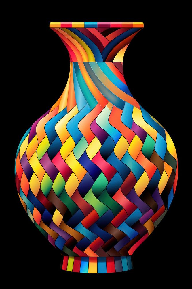 Vase pattern art pottery creativity.