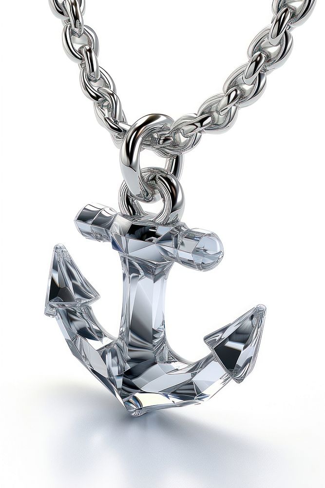 Anchor jewelry necklace pendant.
