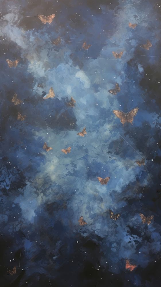 Space backgrounds outdoors painting.