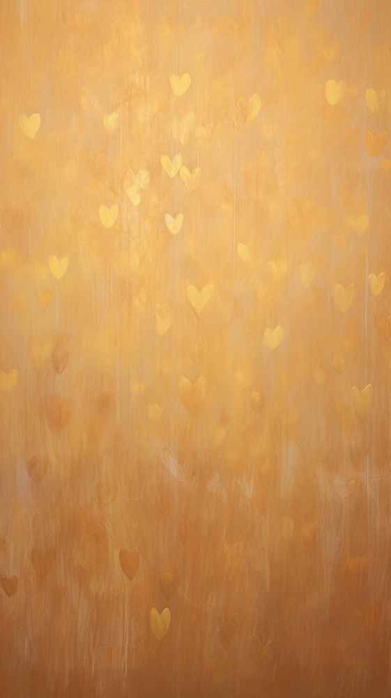 Golden hearts backgrounds texture floor.