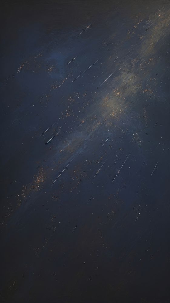 Acrylic paint of shooting stars astronomy outdoors texture.